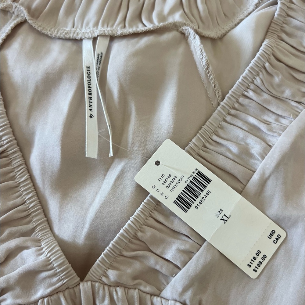 Anthro Flutter Sleeve Top - Picture 9 of 11